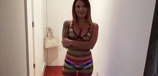  Big tit babe loves to dress up and get freaky 1